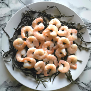 2 x Crevettes Décortiquées Nature - 2x180g - France - Maison Blanc