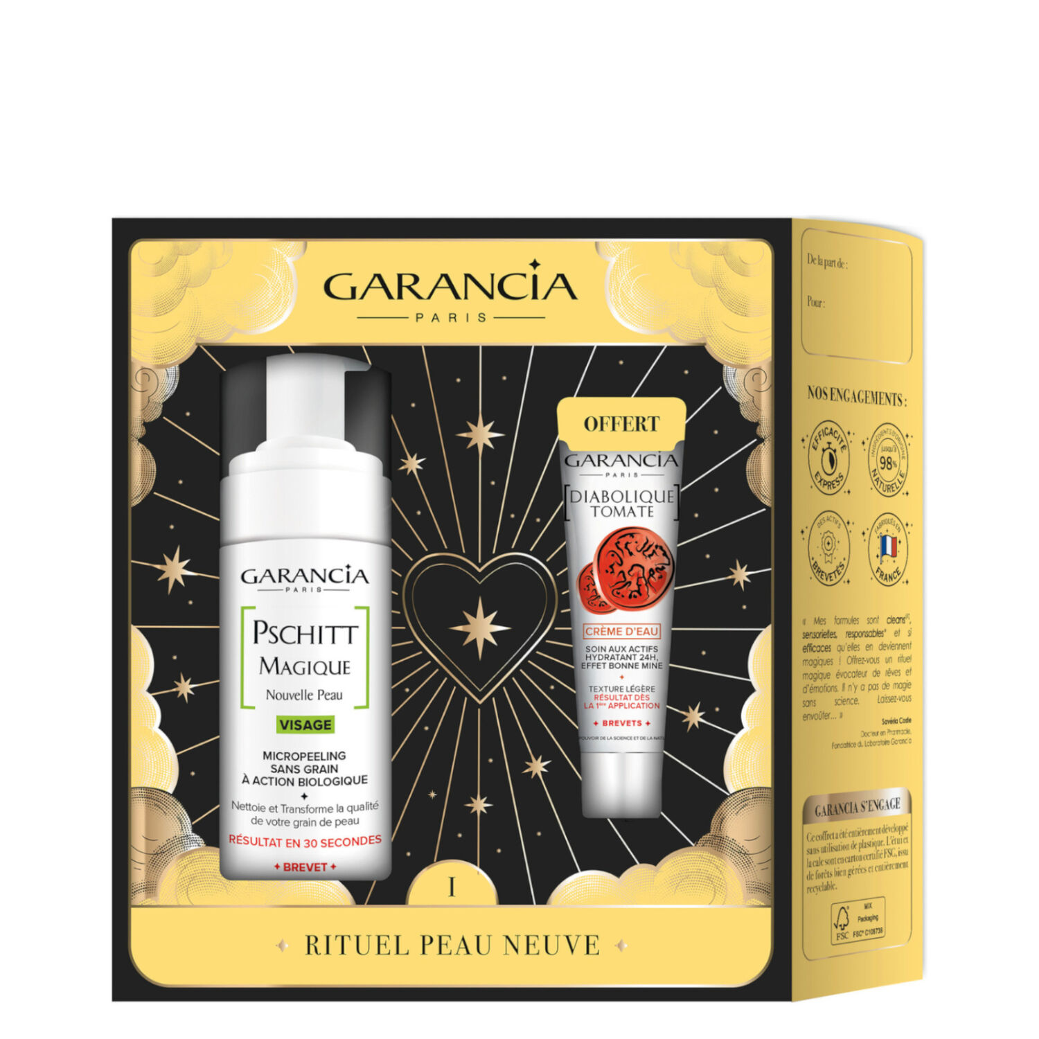 Rituel Peau Neuve - Coffret Micropeeling Visage 100ml + Crème d'Eau 20ml