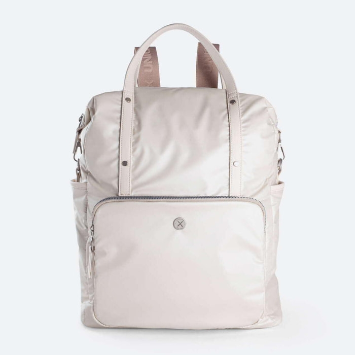 CLEVER BACKPACK SQUARE CREMA
