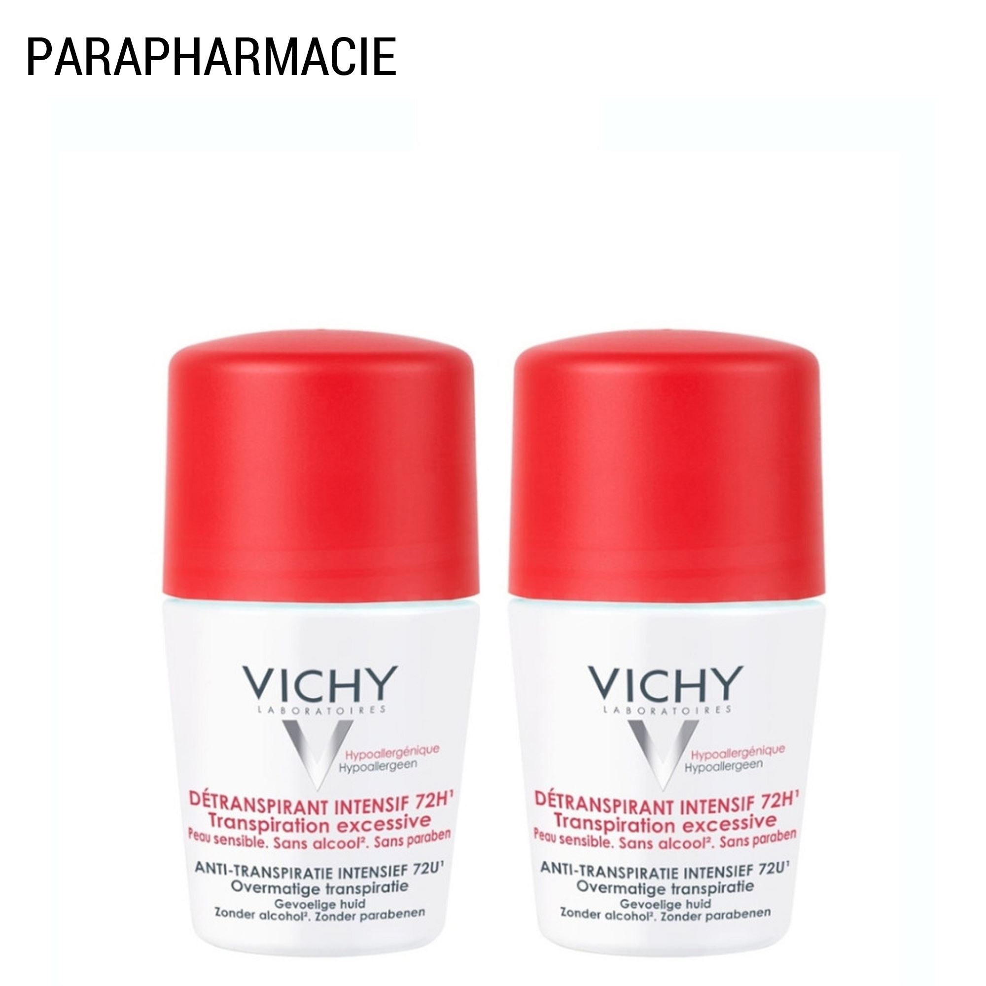 Détranspirant Intensif 72H - Roll-On 2x50 ml