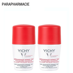 Détranspirant Intensif 72H - Roll-On 2x50 ml