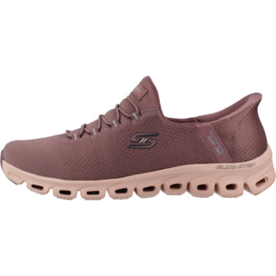 Sneakers De  Mujer Slip-ins Glide Step Vibey Burdeos