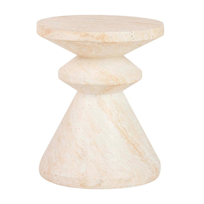 Mesa Auxiliar Marrón Sidet 36x36x44 Cm