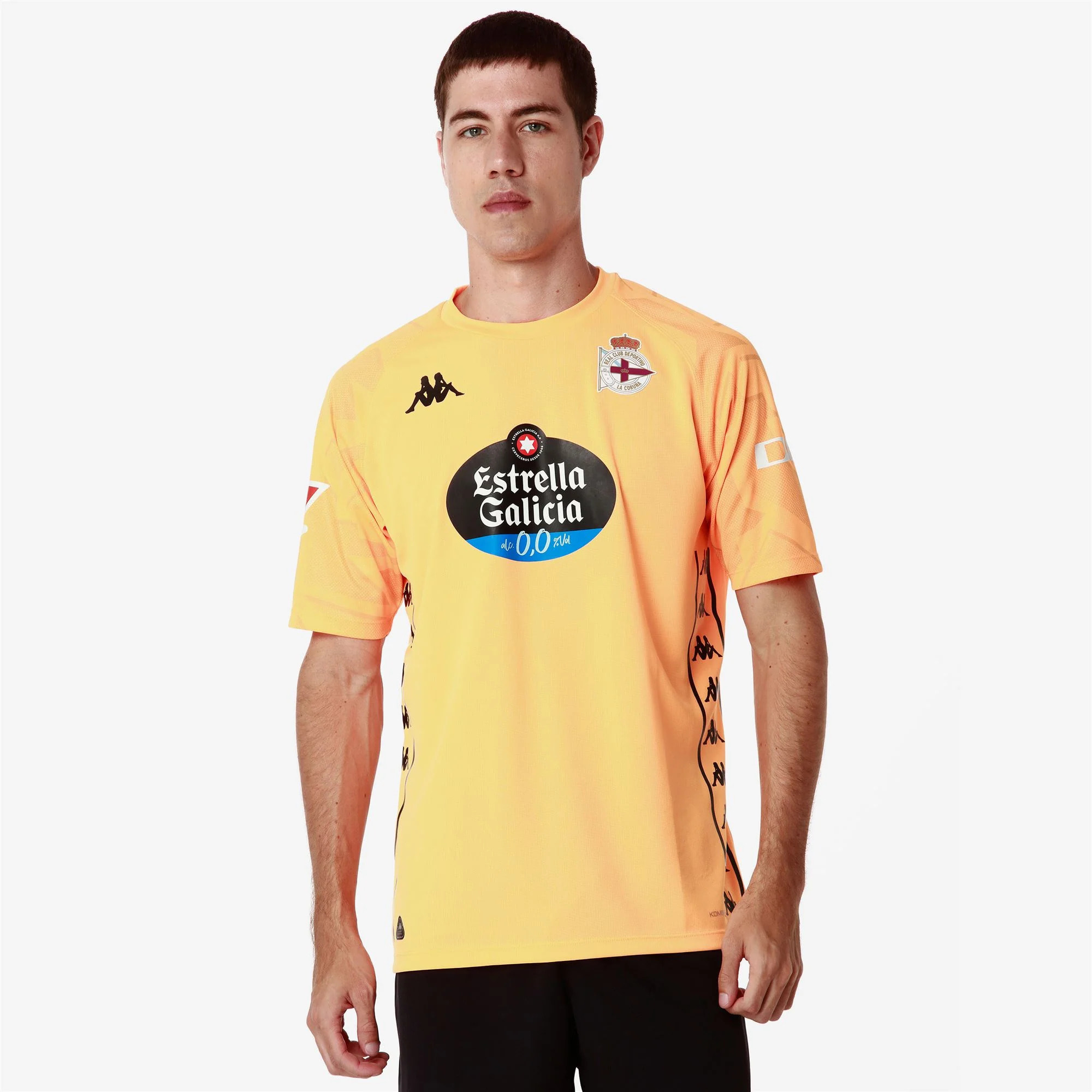 Kappa - Maglie gioco Uomo Giallo - Kombat Gk 2025 Deportivo