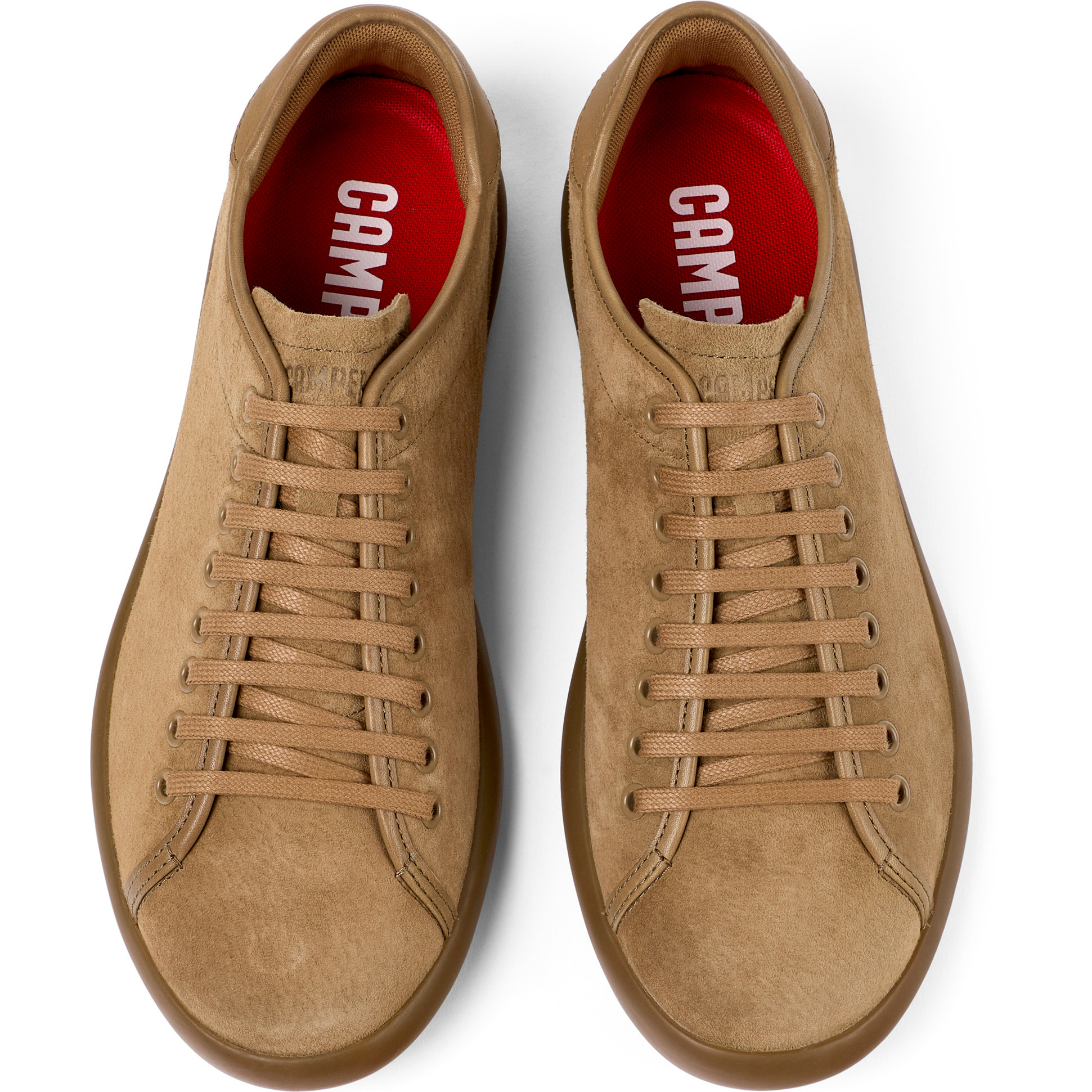 Sneakers - CAMPER Pelotas Soller - Marrone - Pelle nabuk