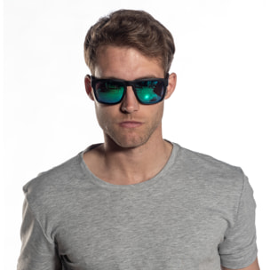 Gafas de sol OCEAN BIDART - Negro mate / Revo verde