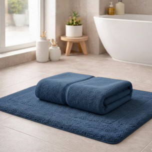 CASA MATTA Telo Bagno in Spugna di Puro Cotone 650 gr/mq_Royal Blue