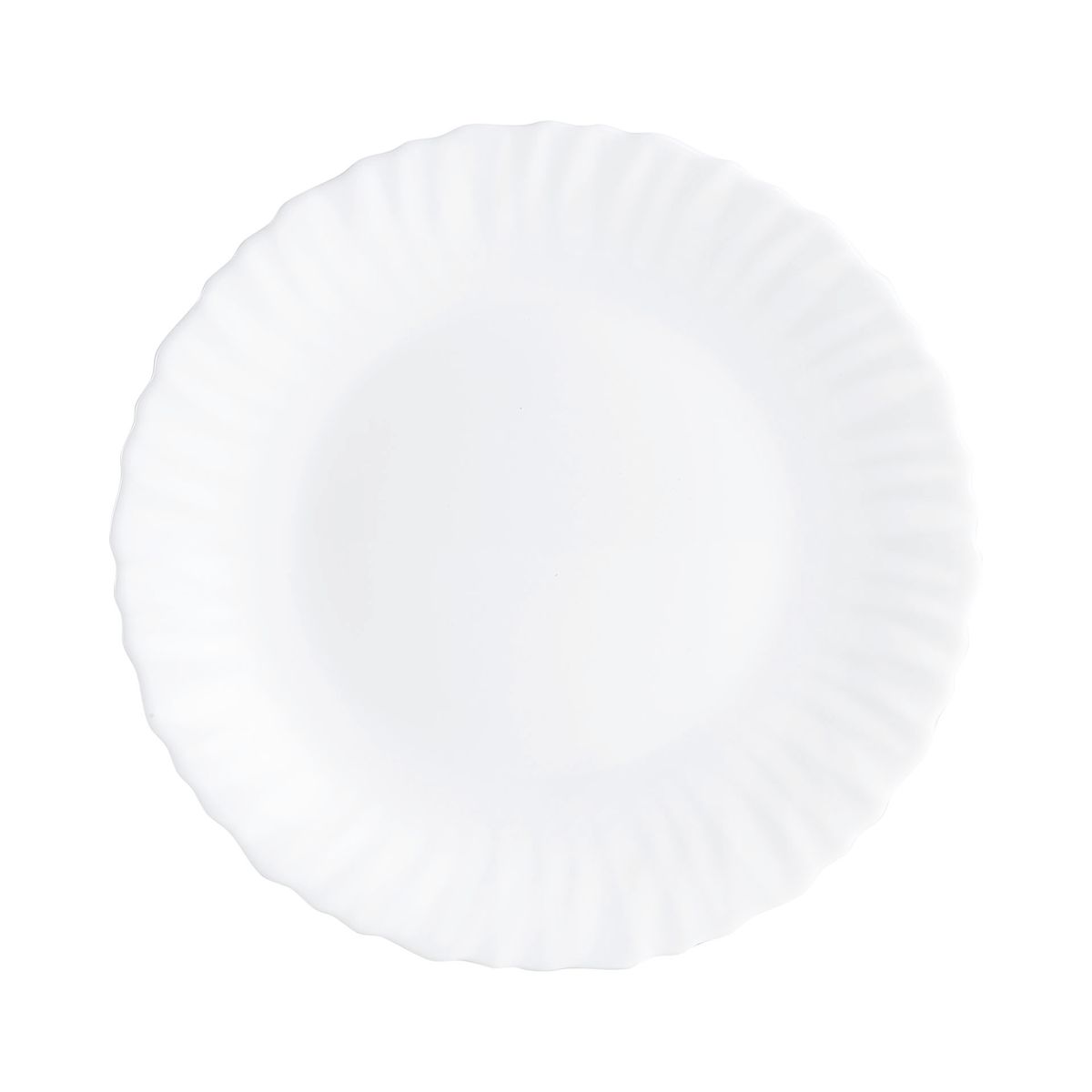 6 assiettes blanches 19 cm Feston - Luminarc