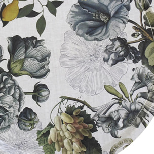 Plateau bois imprimé bleu vert Giardino naturel