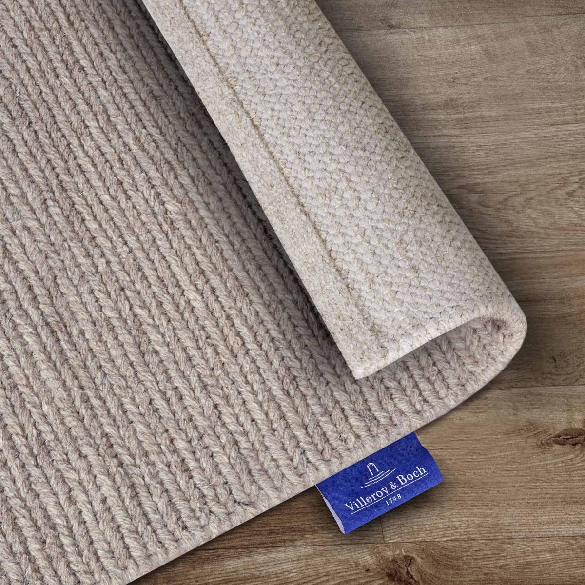 Tapis kilim, motif faux uni, tissé à la main, neya, chic