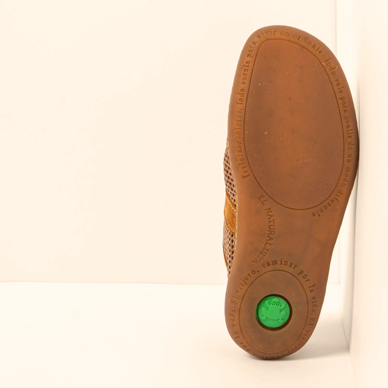 Zapatos N5293 MULTI MATERIAL TOFFEE/ EL VIAJERO color Toffee
