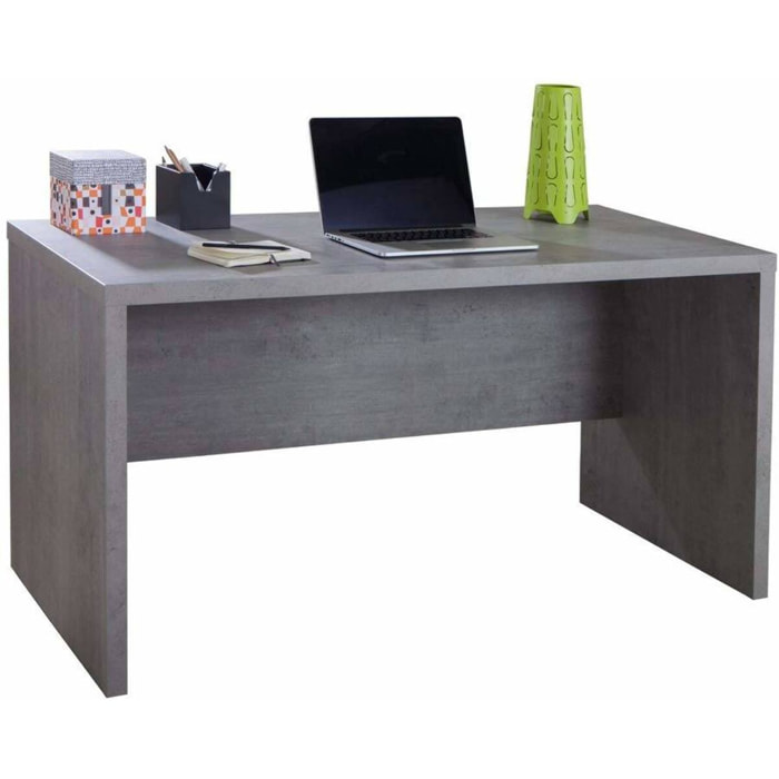 Scrivania da ufficio in cemento, 140 x 69 x 74.3, Cemento