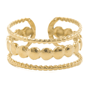 Anillo LUX BY LUX acabado plata