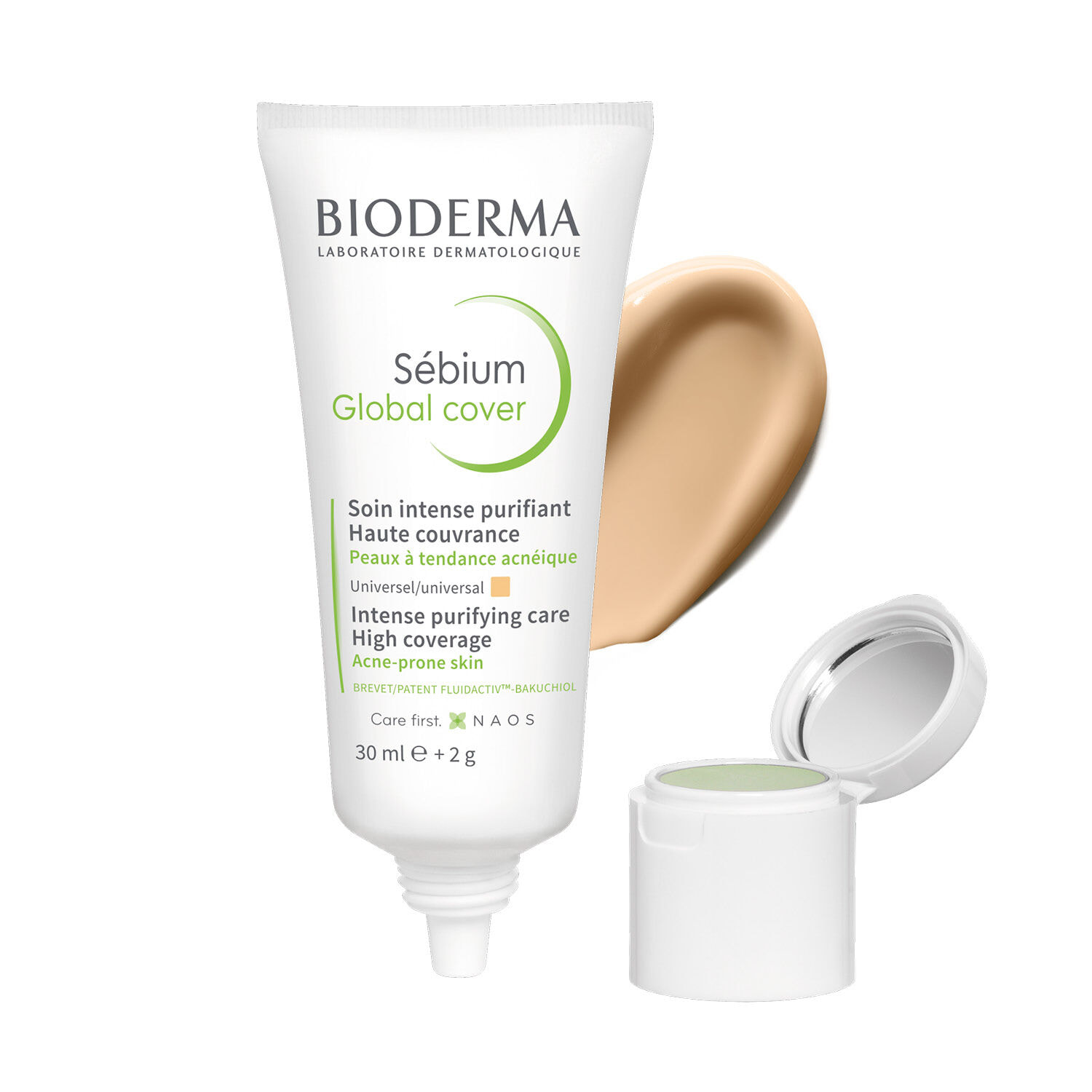 Sébium Global Cover - Soin Intense Purifiant Teinté - Peaux à Tendance Acnéique 30 ml
