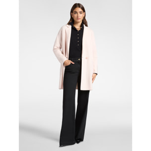 Elena Mirò - Cappotto in cashmere - Bianco