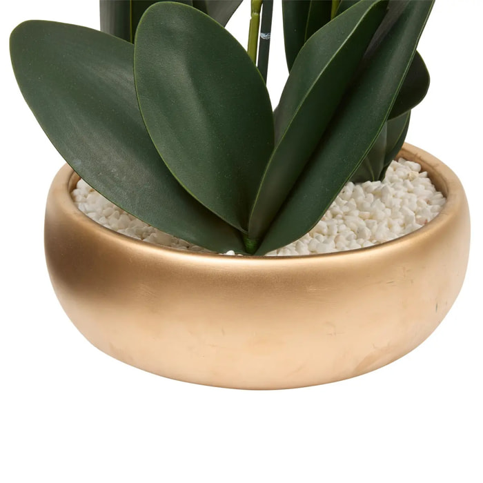 Fleurs articielles en pot Sanae H65cm