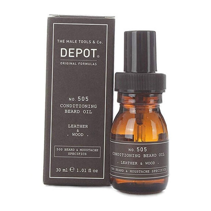 DEPOT no.505 Conditioning Oil 30ml - Leather & Wood