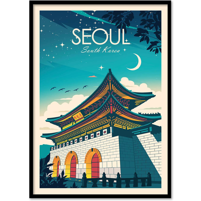 Affiche - Seoul - Studio Inception