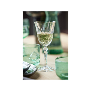 Set de 4 verres à vin blanc Melodia 21cl