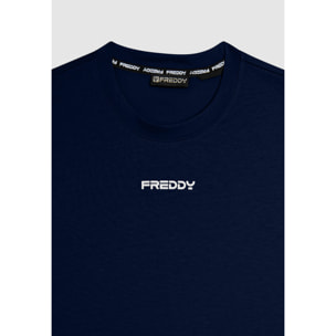 T-shirt in cotone a manica corta con logo FREDDY