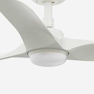 HEY S LED Ventilatore a soffitto  bianca