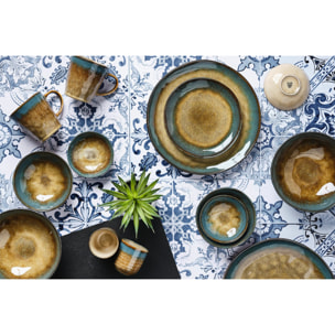 Assiette ISLAND Ø28cm - 6 pièces - Terre et mer