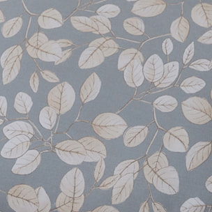 Housse de couette en percale esprit cocooning - Gris