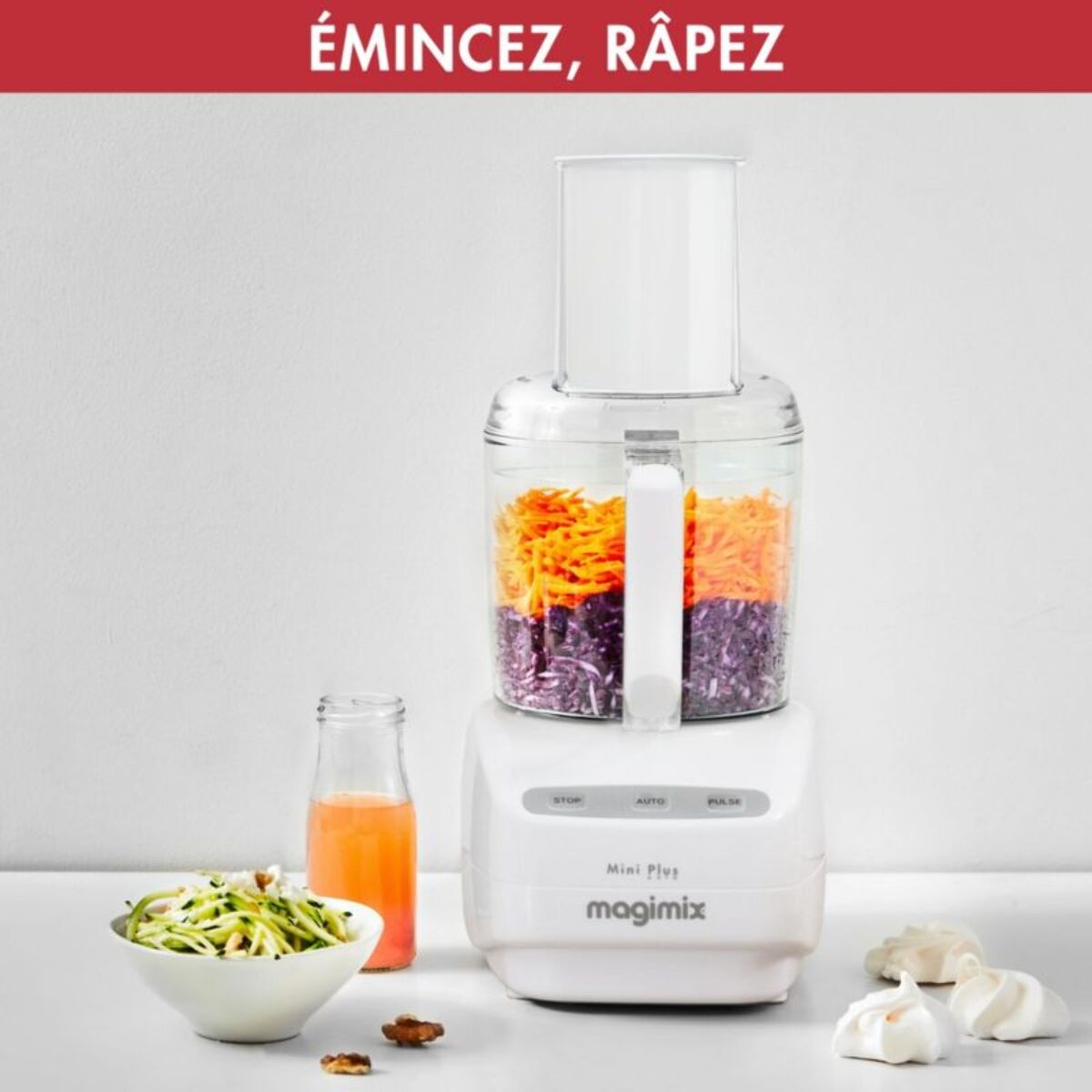 Robot multifonction MAGIMIX 18250F Mini Plus Blanc
