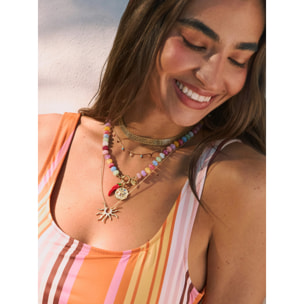 Charm chili pepper Placcato Oro