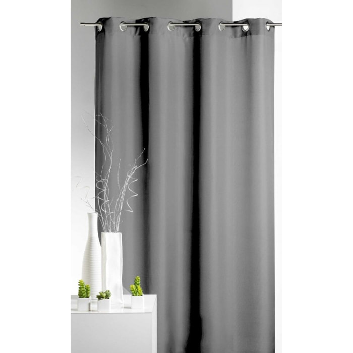Rideau 80 % Occultant Uni - Anthracite