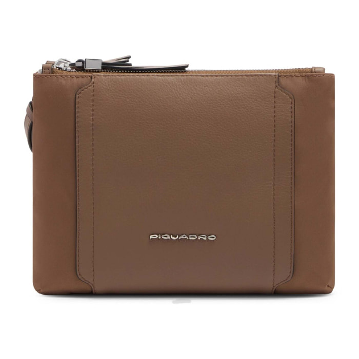 Piquadro Borsa tracolla donna in tessuto riciclato