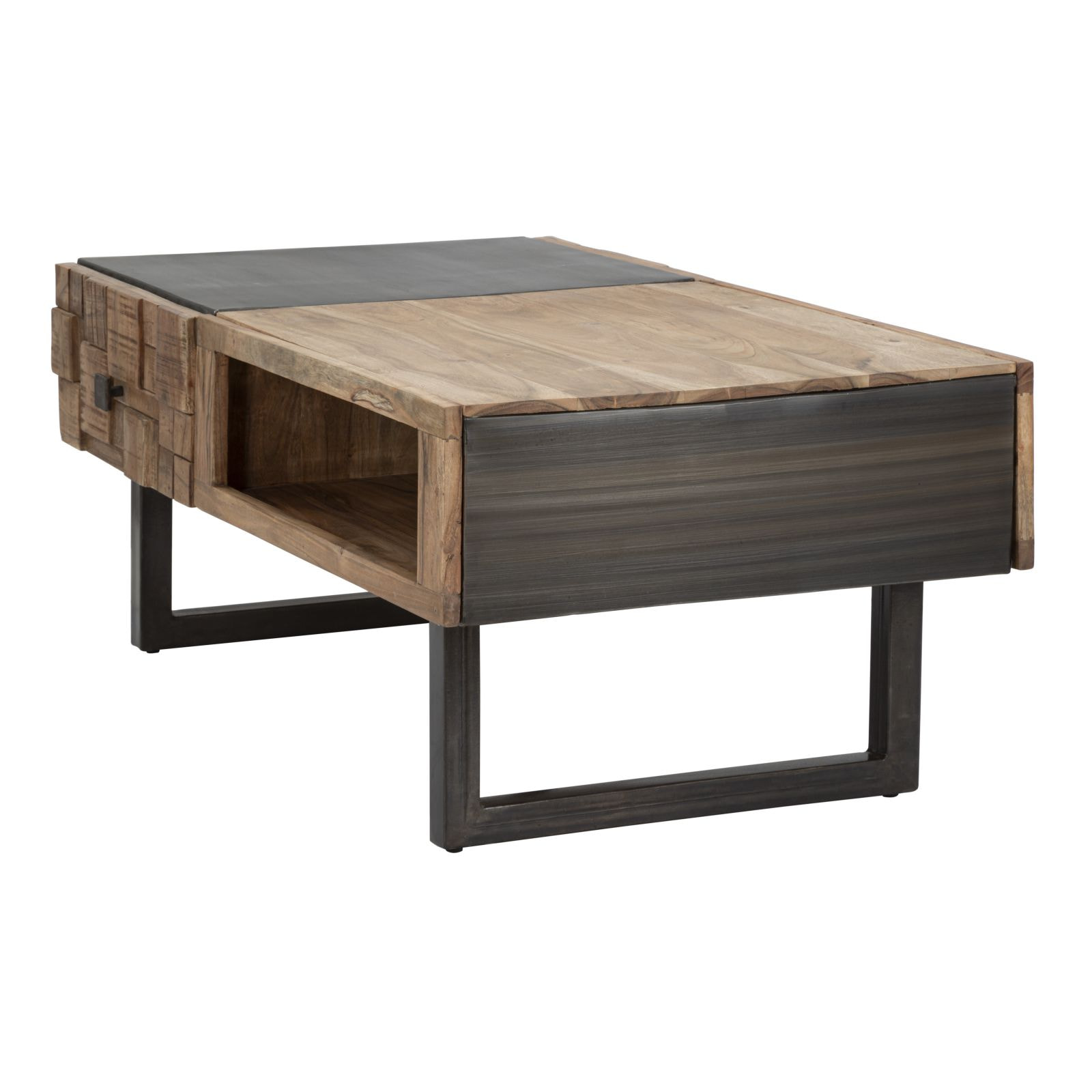 TAVOLO DA CAFFE' RETTANGOLARE  MUMBAI OFFICINE55 BICOLORE