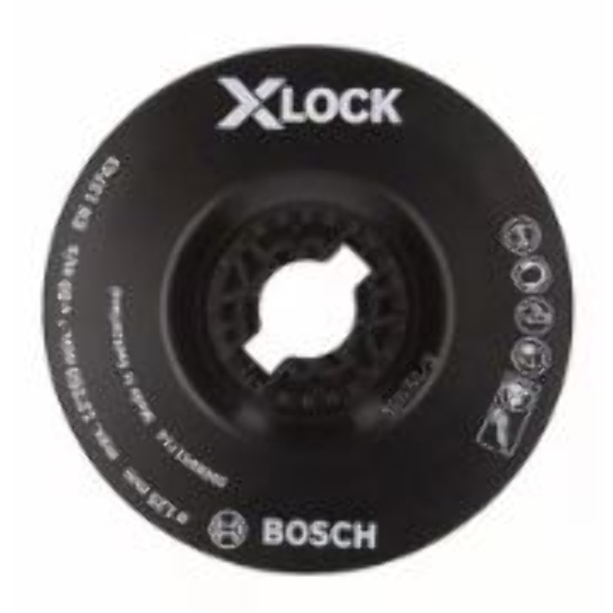 Plateau de ponçage X-LOCK Souple BOSCH 125 mm - 2608601714