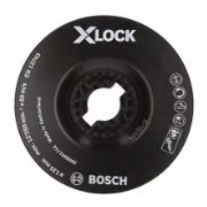 Plateau de ponçage X-LOCK Souple BOSCH 125 mm - 2608601714