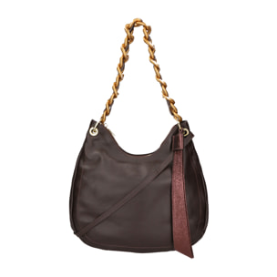 Borsa a spalla Artemisia da donna In Vera pelle Made in Italy 32x24x11 cm