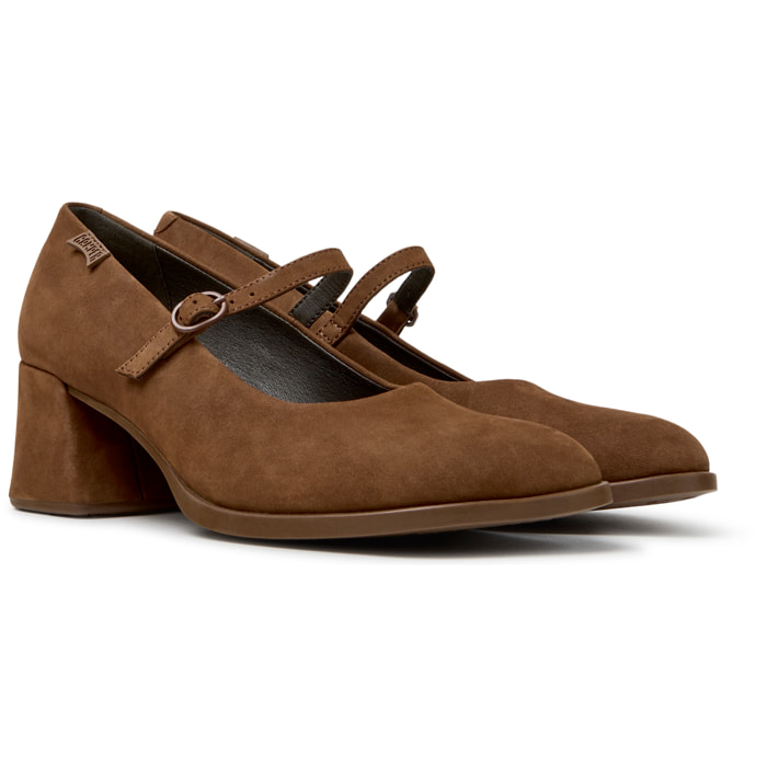 Zapatos de tacón - CAMPER Kora - Marron - Piel nobuk