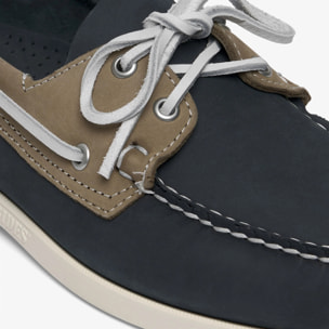 Sebago - Docksides Uomo Blu - Portland Spinnaker Nubuck