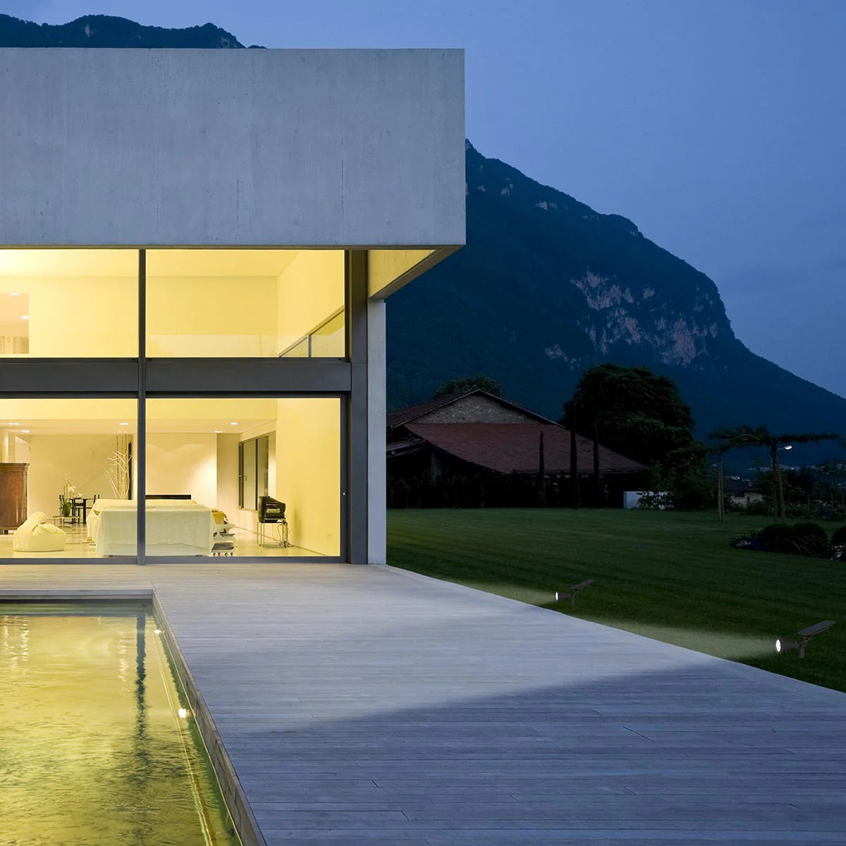 4 Spot solaire SPIKY Blanc froid 200LM