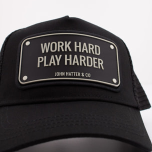 GORRA JOHN HATTER CO WORK HARD PLAY HARDER