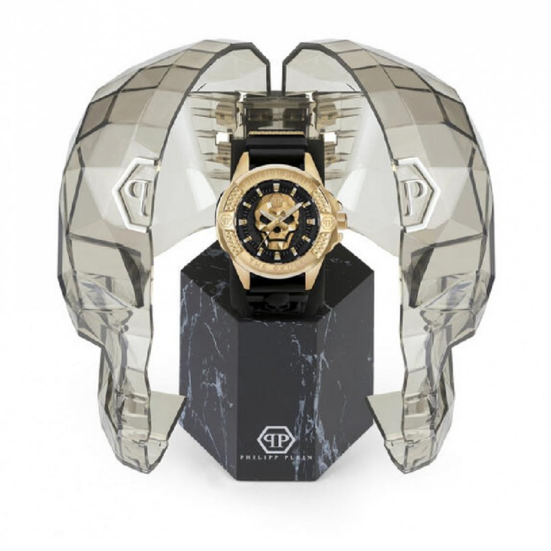 Orologio Philipp Plein THE SKULL Silicone Nero