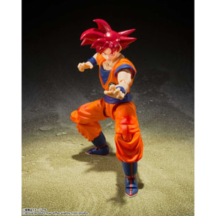 Dragon Ball Super S.h. Figuarts Action Figure in PVC Goku Super Saiyan God 15 Cm