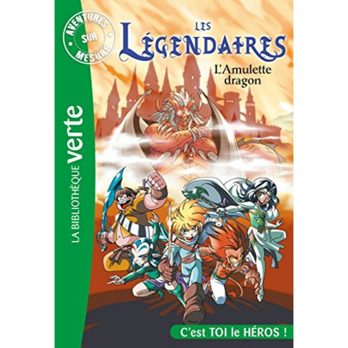 Sobral, Patrick | Les Légendaires - Aventures sur mesure - L'amulette dragon | Livre d'occasion