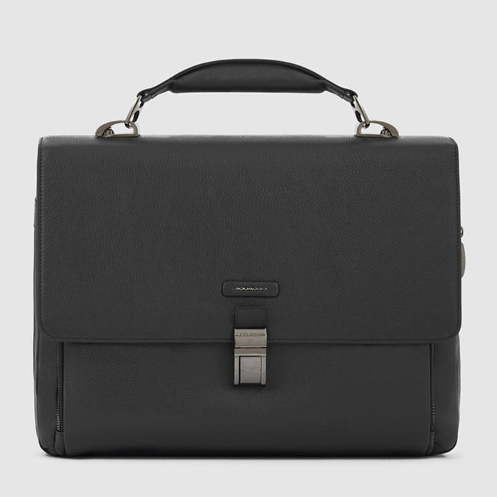 Piquadro Ventiquattrore espandibile porta pc 15,6"