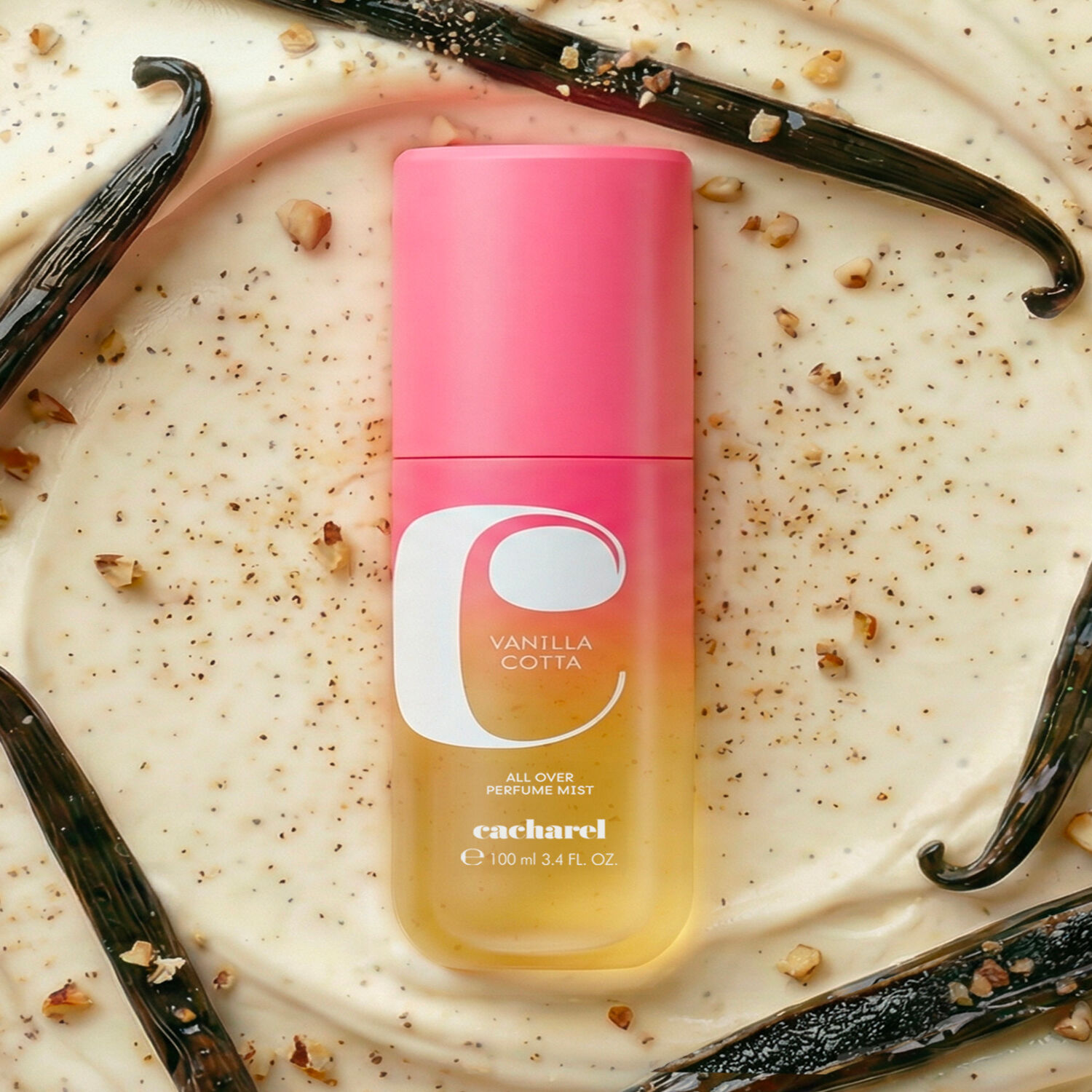 Yummy Mists Vanilla Cotta - Brume Parfumée Ambré Gourmand Corps et Cheveux