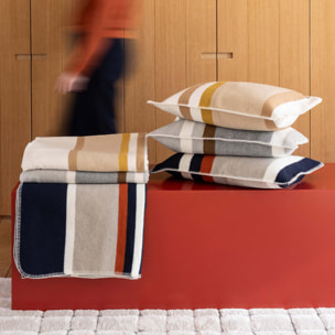 Plaid jacquard recyclé Gioia