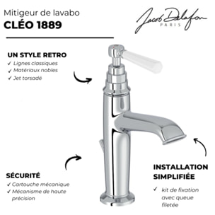 Mitigeur lavabo JACOB DELAFON Cléo 1889