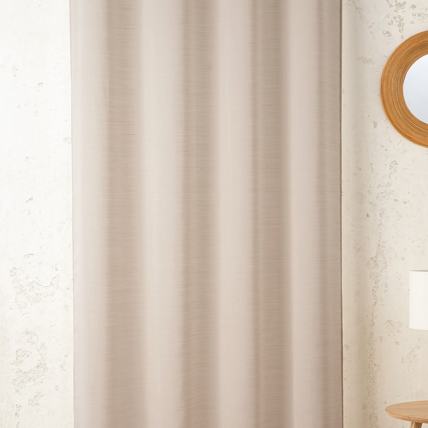 Tissu voile en laine - Lin