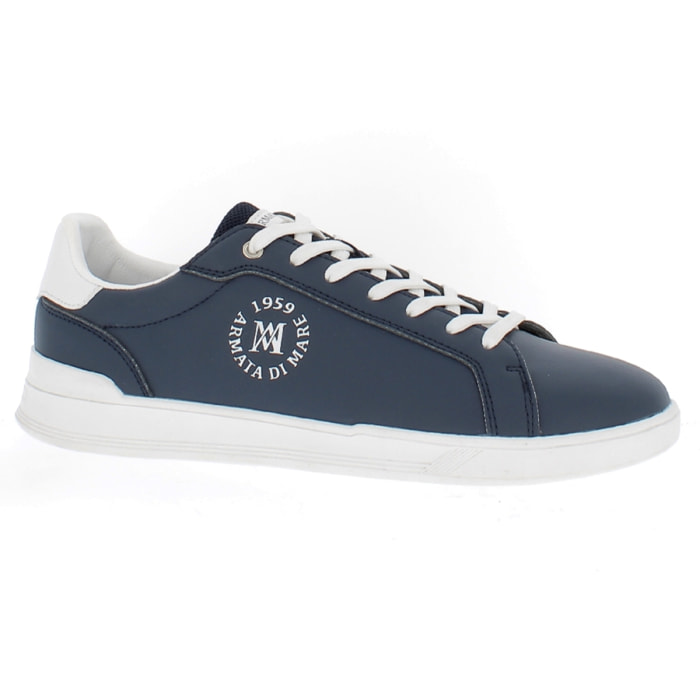 Armata di Mare Scarpe Uomo Sneakers Casual Stringate Basse con Soletta Rimovibile in Memory Foam AMU SS23D321 Navy