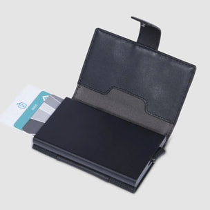 Piquadro Portacarte di credito in metallo