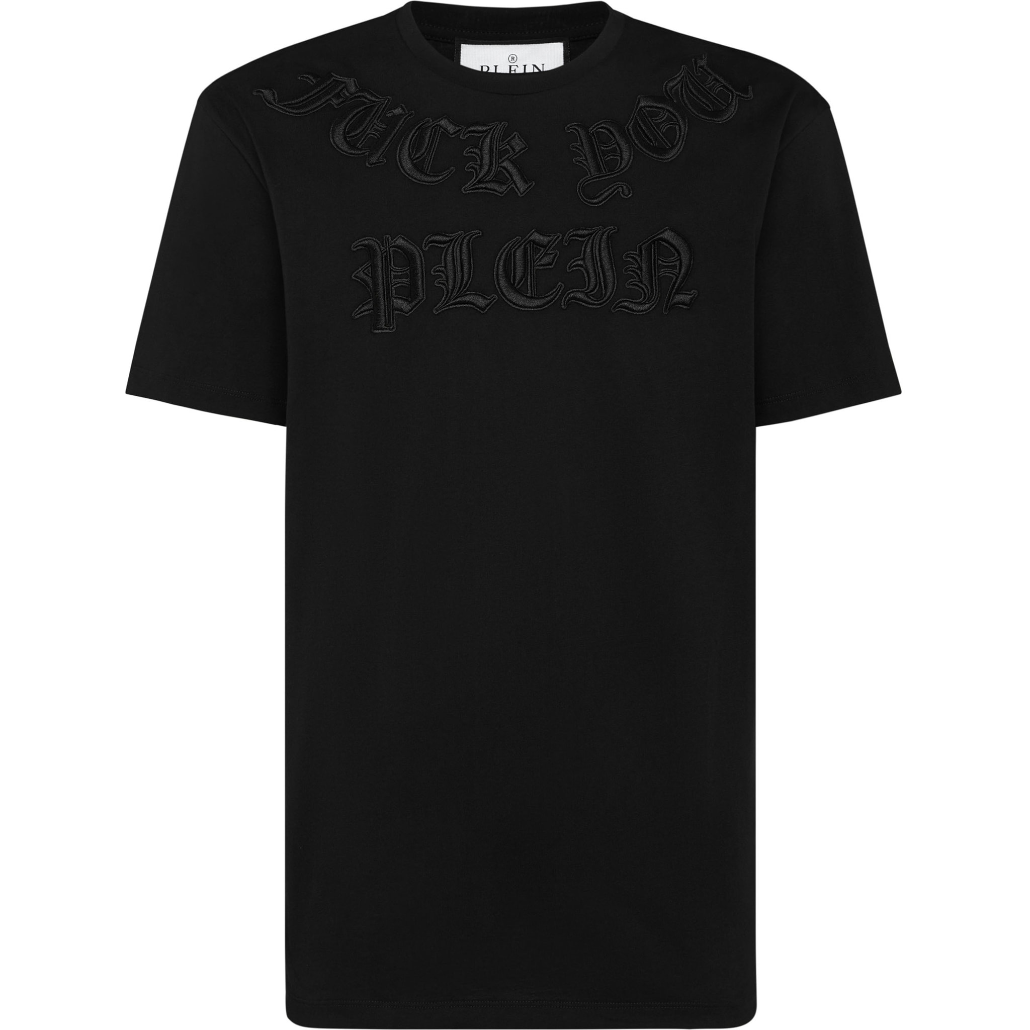 PHILIPP PLEIN T-Shirt Round Neck GOTHIC PLEIN